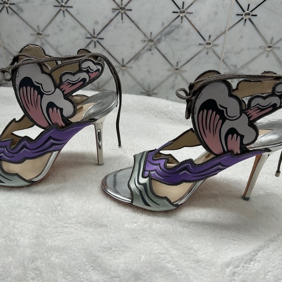 SOPHIA WEBSTER HEAVEN TEMPEST SLING BACK - NEVER WORN - Picture 5 of 9